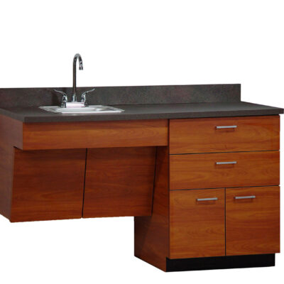 ADA Cabinet with Sink and Drawers
