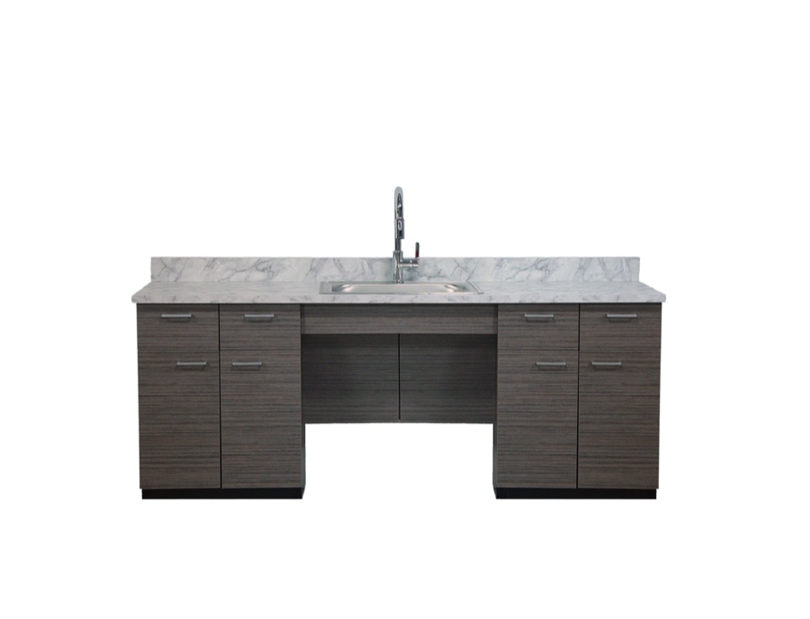 ADA Kitchen Base Cabinets 84″