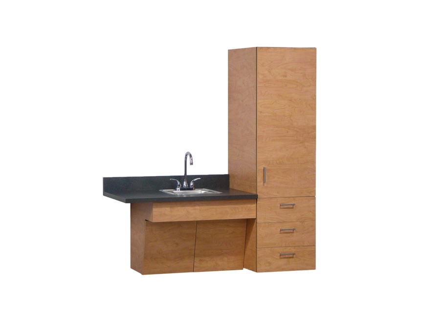 Floating Medical Cabinet Vanity Suite 56