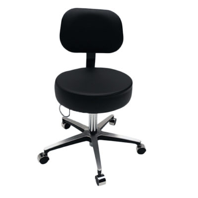 Pneumatic Medical Stool with Back