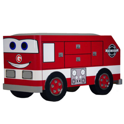 Frankie Fire Engine pediatric exam table
