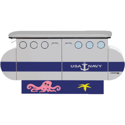 Navy Submarine Pediatric Exam Table